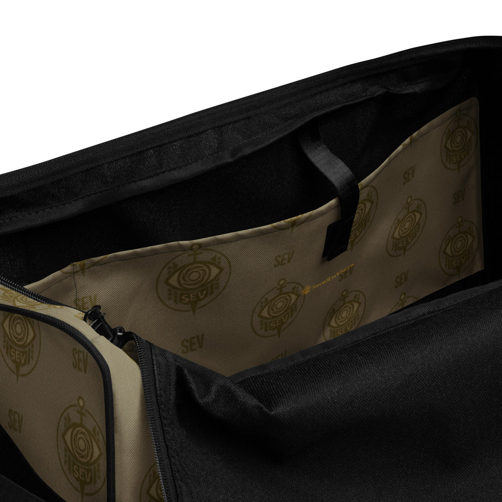 SEV GoldCream Monogram Duffle Bag – Matte Black Edition — alternate view 12 of 15