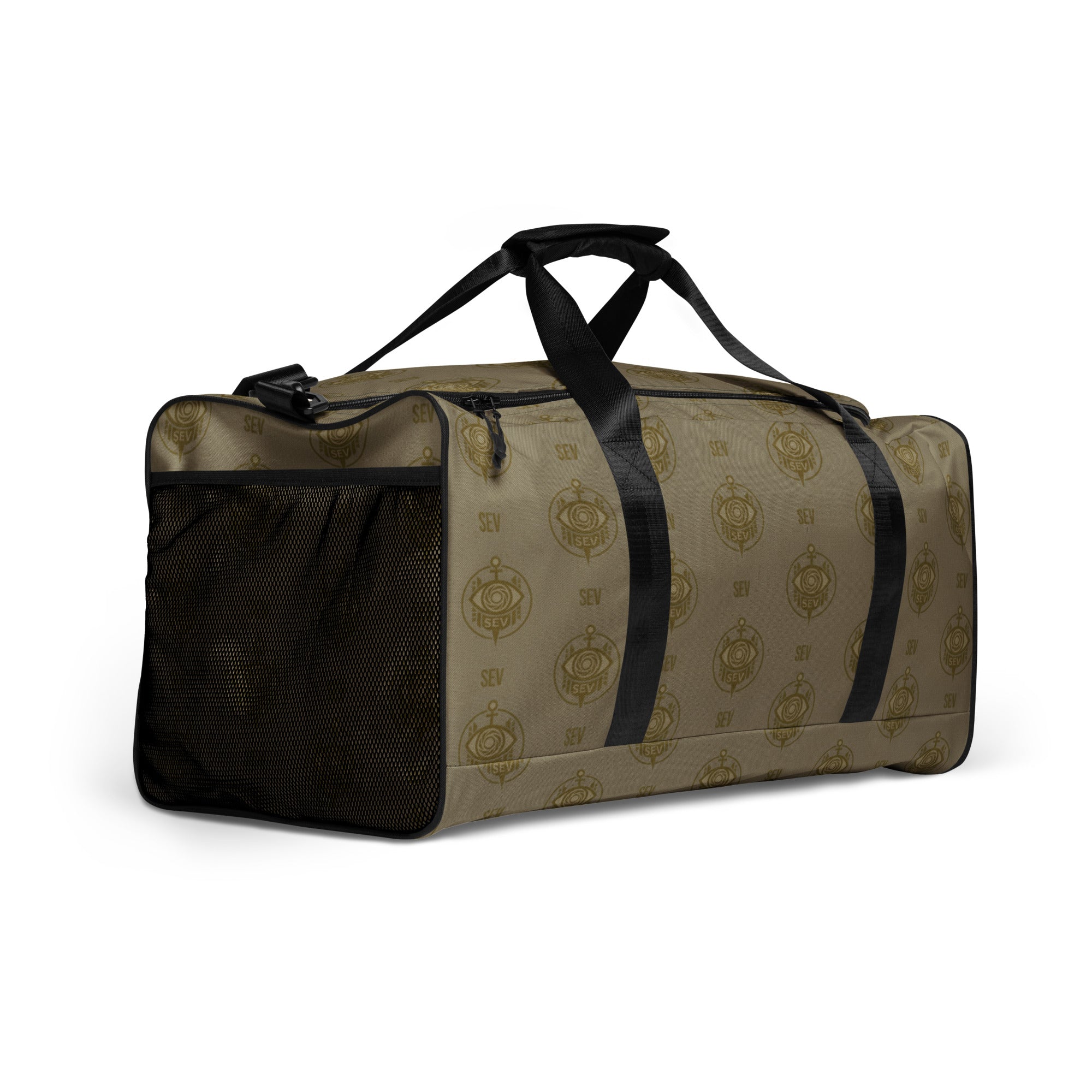 SEV GoldCream Monogram Duffle Bag – Matte Black Edition — alternate view 8 of 15