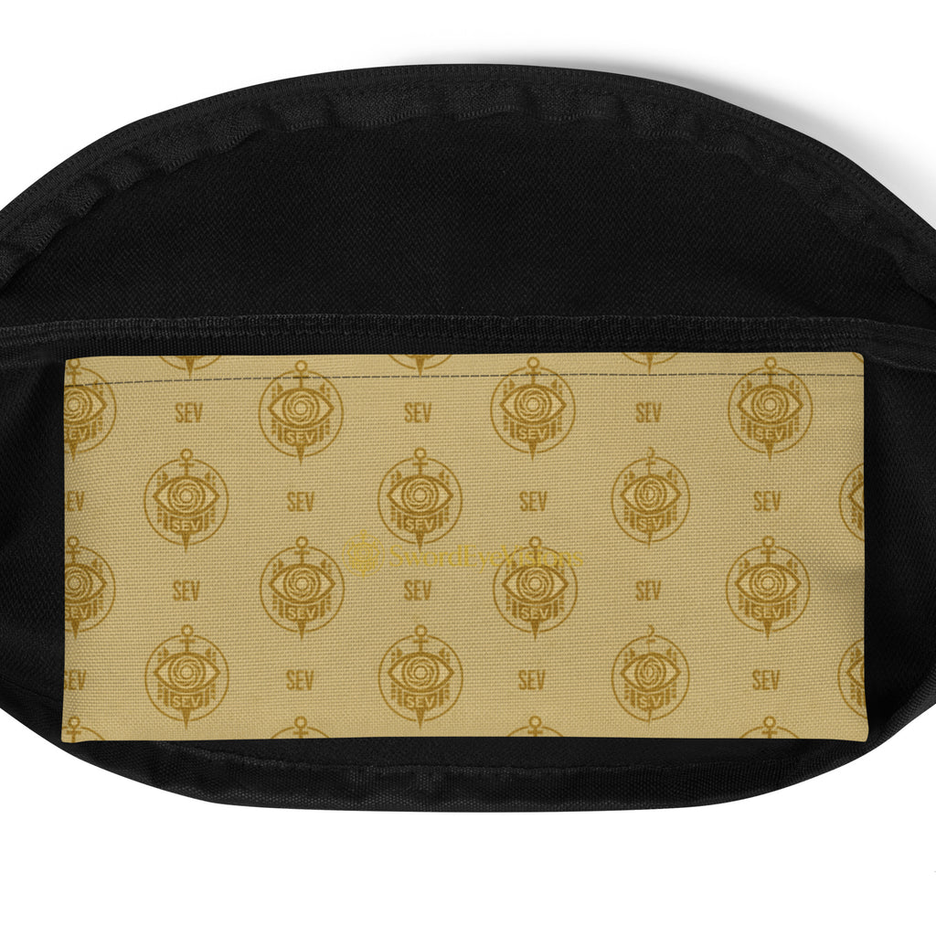 SEV GoldCream Monogram Fanny Pack – Classic Gold Edition — alternate view 5 of 16