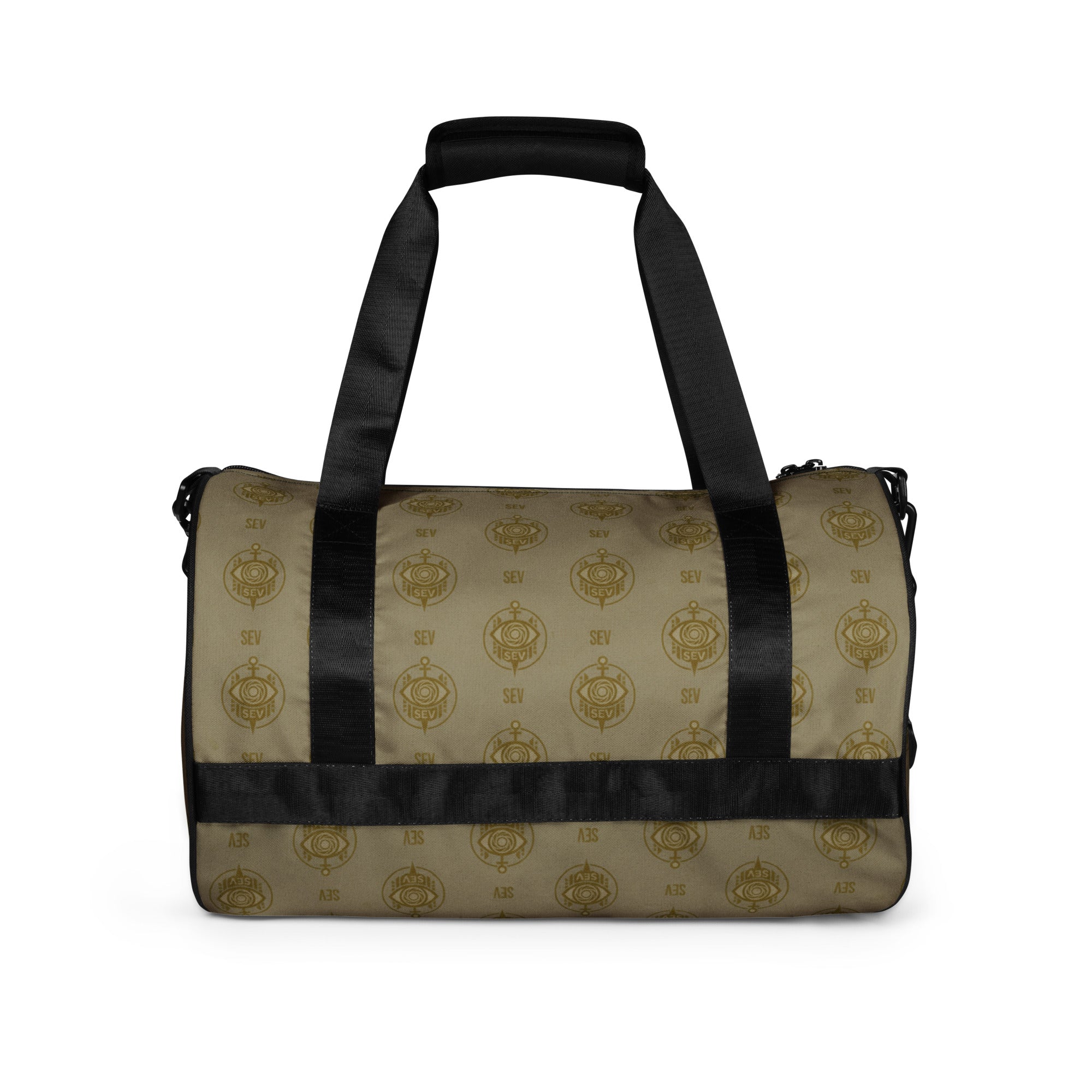 SEV GoldCream Monogram Gym Bag – Matte Black Edition — alternate view 7 of 10
