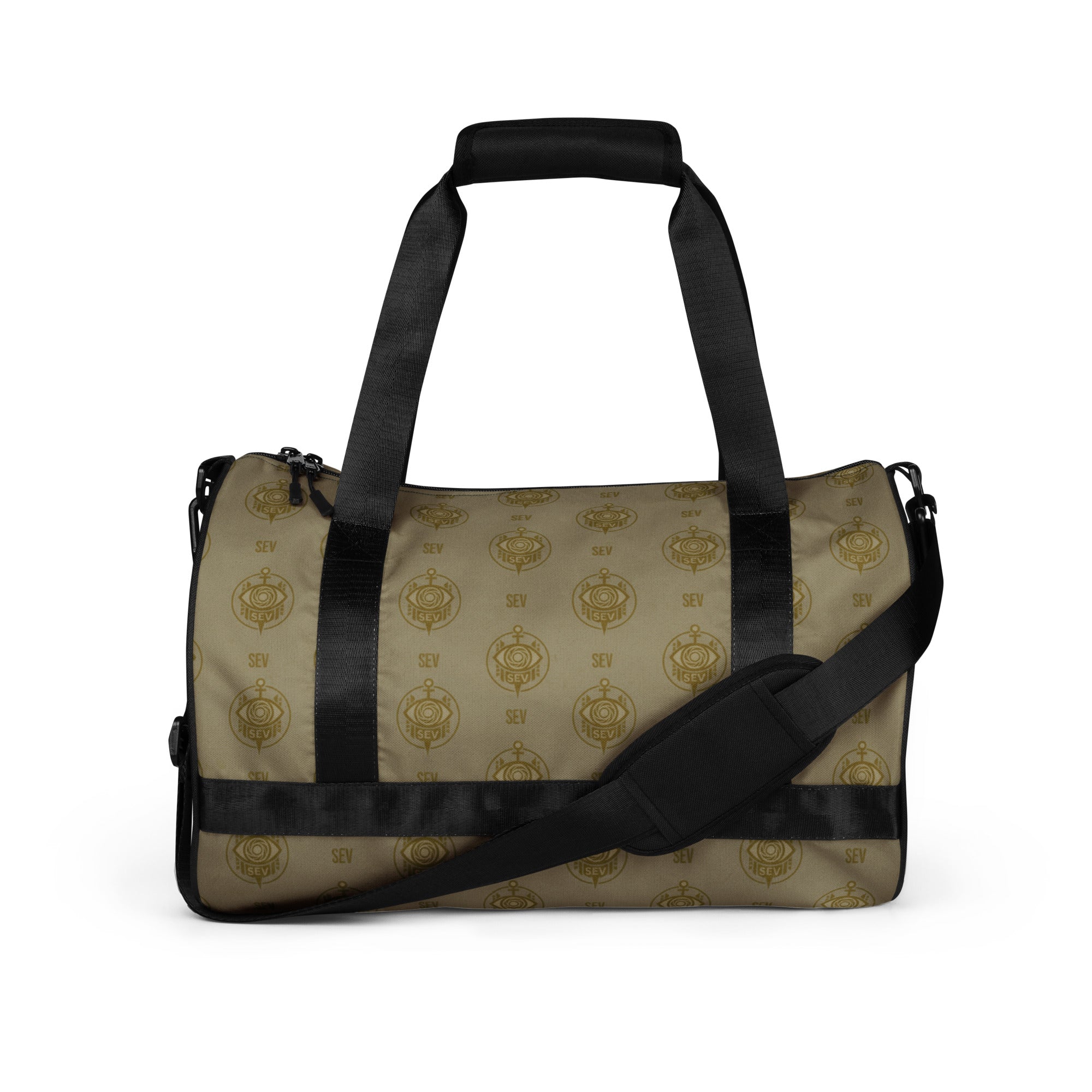 SEV GoldCream Monogram Gym Bag – Matte Black Edition — alternate view 5 of 10