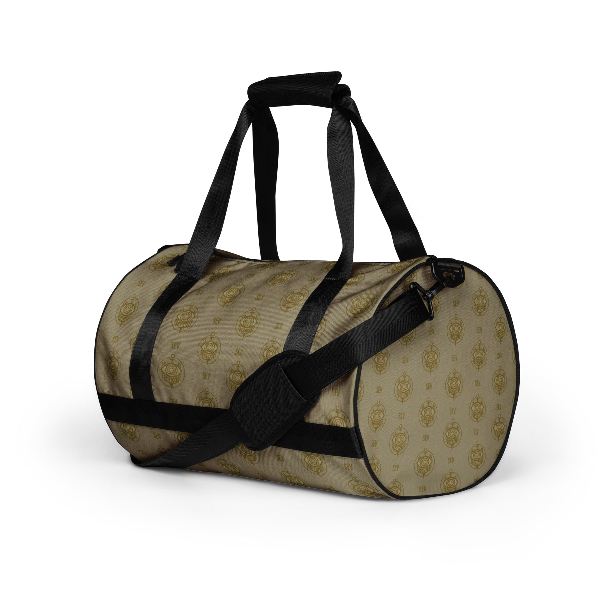 SEV GoldCream Monogram Gym Bag – Matte Black Edition — alternate view 9 of 10
