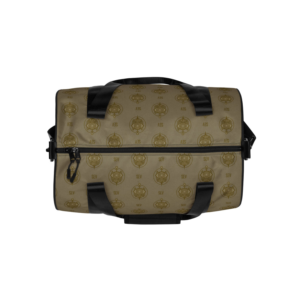 SEV GoldCream Monogram Gym Bag – Matte Black Edition — alternate view 6 of 10
