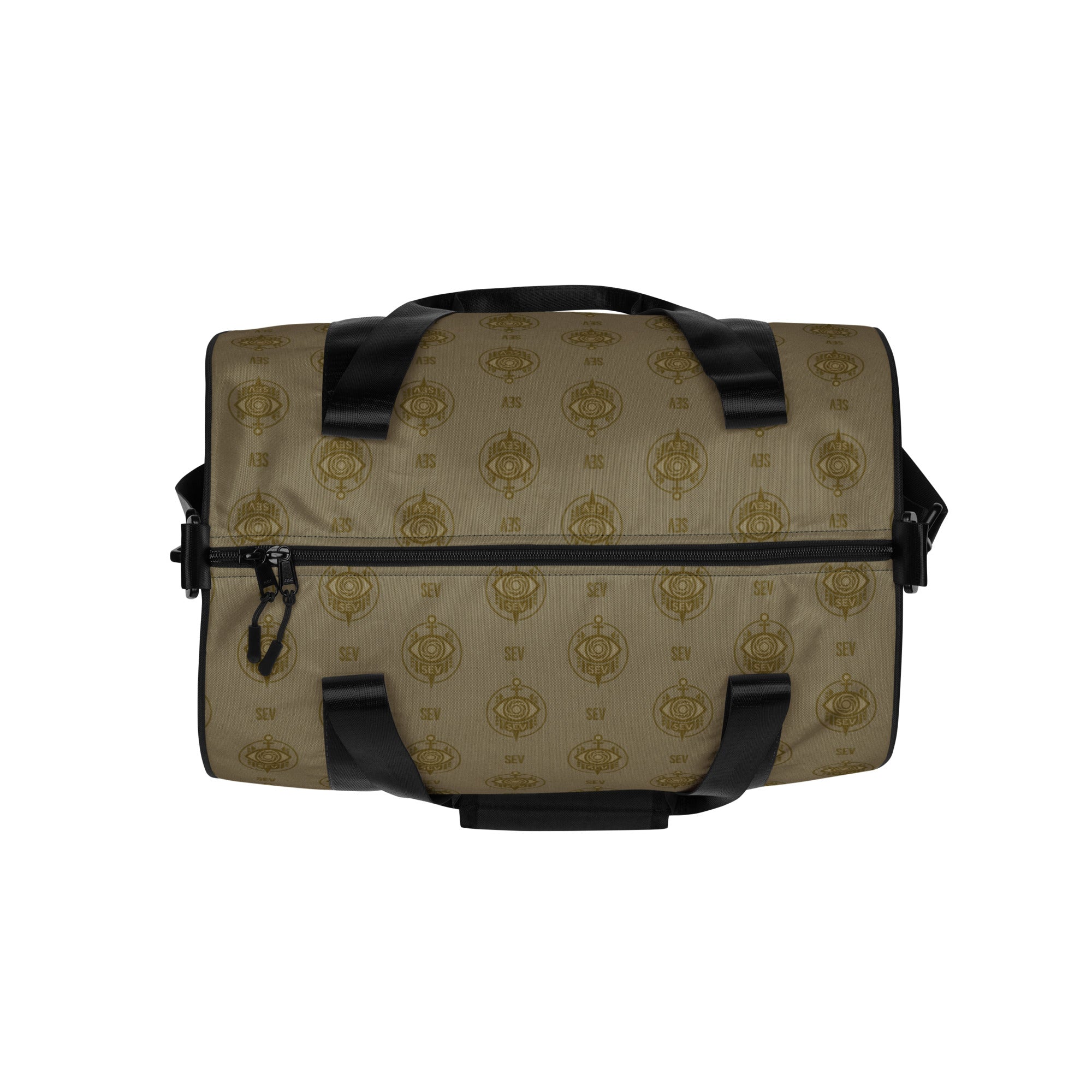 SEV GoldCream Monogram Gym Bag – Matte Black Edition — alternate view 6 of 10