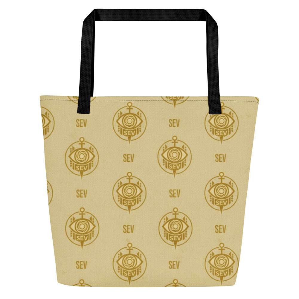 SEV GoldCream Monogram Tote Bag – Light Gold Edition — alternate view 4 of 12