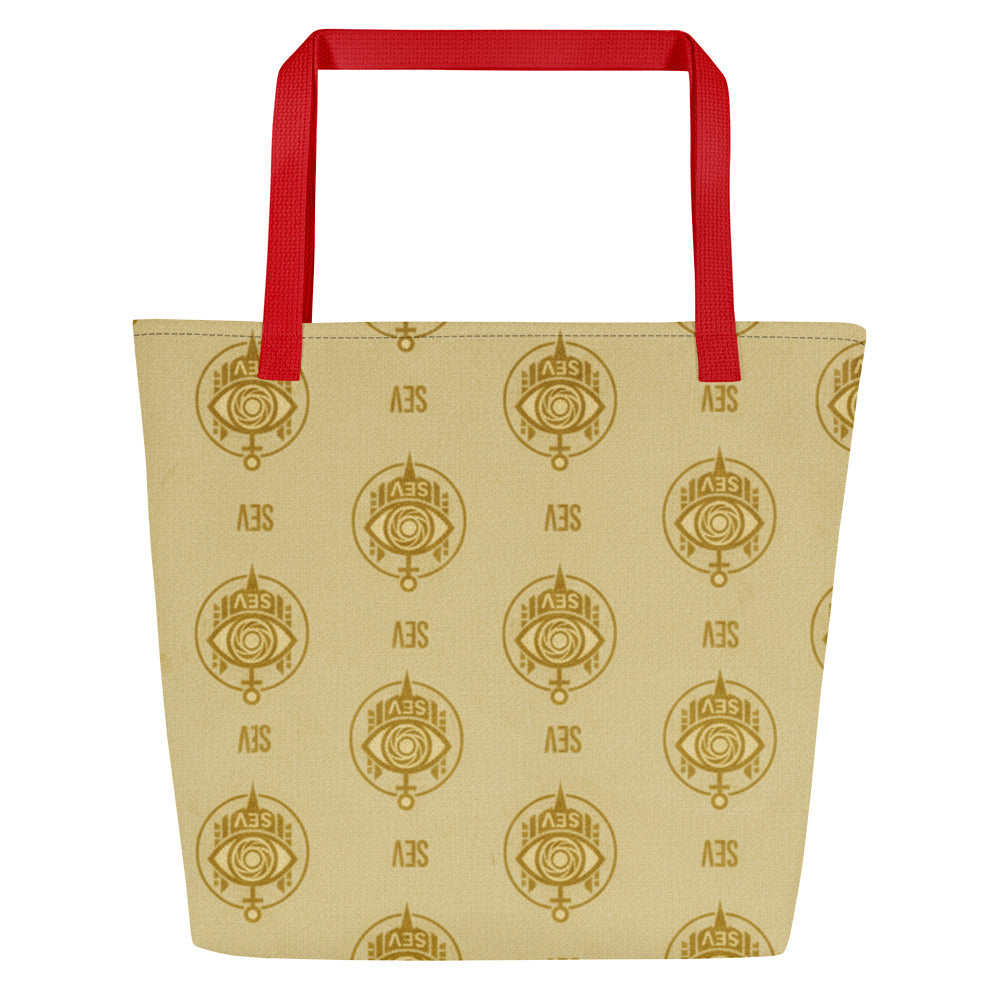 SEV GoldCream Monogram Tote Bag – Light Gold Edition — alternate view 8 of 12