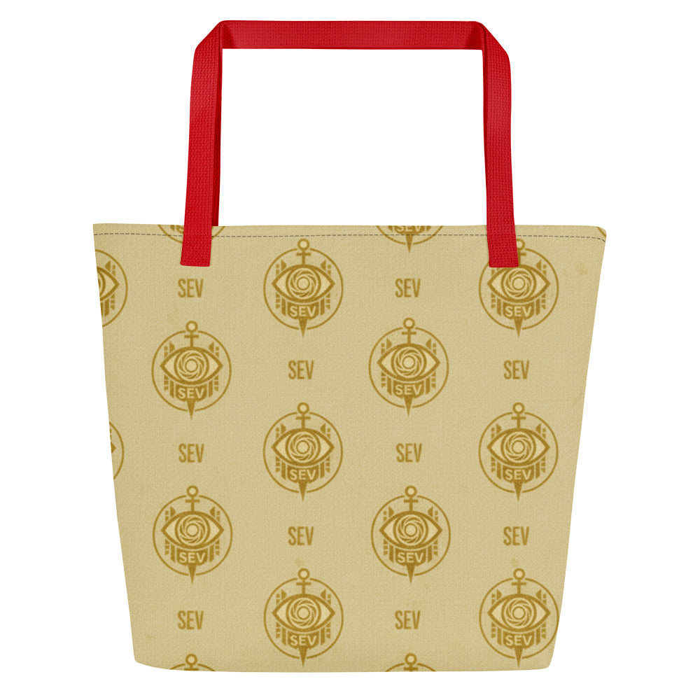 SEV GoldCream Monogram Tote Bag – Light Gold Edition — alternate view 7 of 12