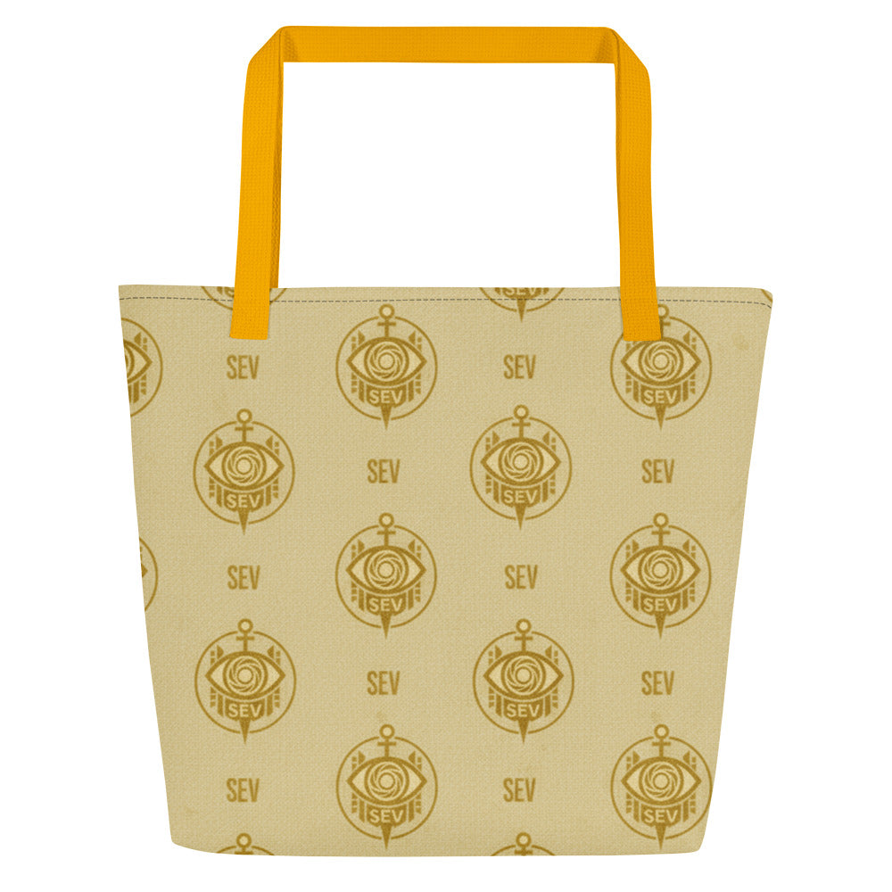 SEV GoldCream Monogram Tote Bag – Light Gold Edition — alternate view 10 of 12