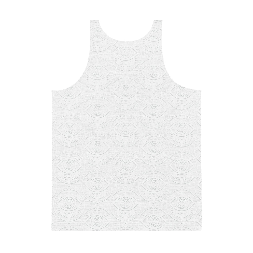 SEV White Monogram Tank — alternate view 5 of 5