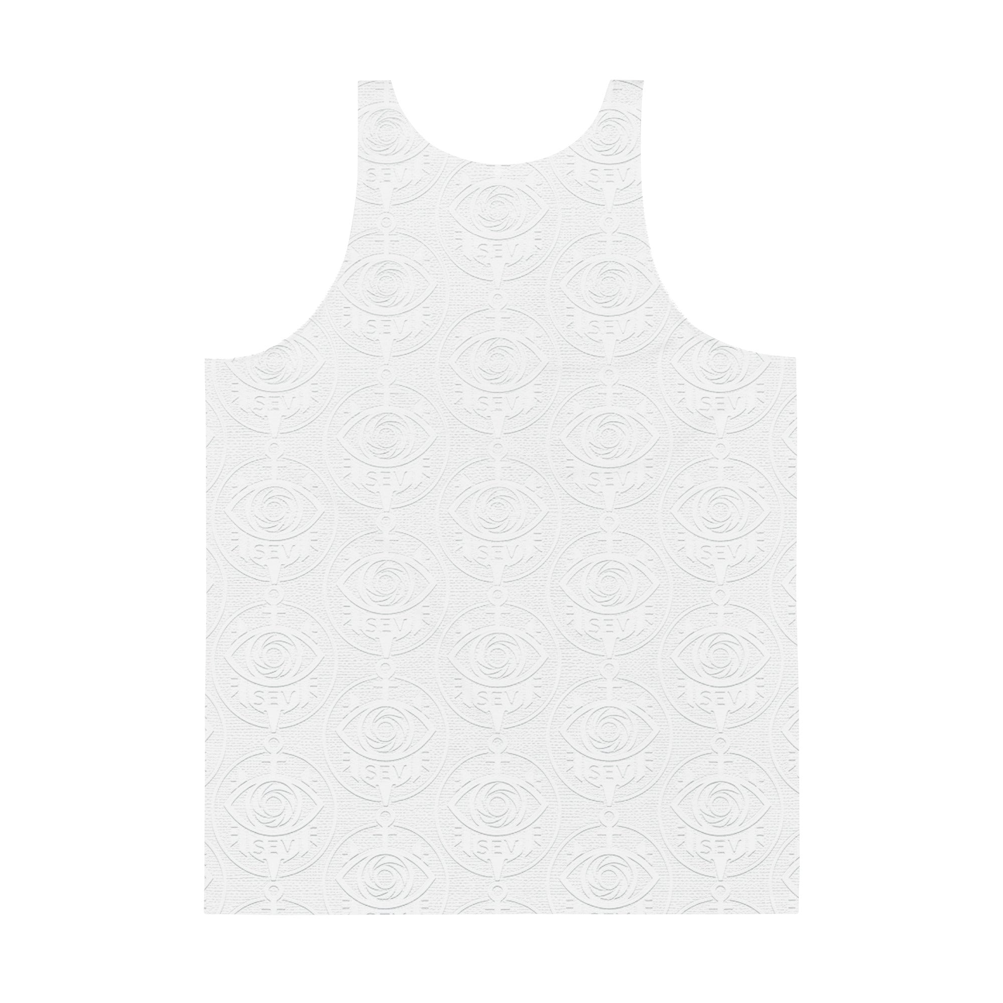 SEV White Monogram Tank — alternate view 5 of 5