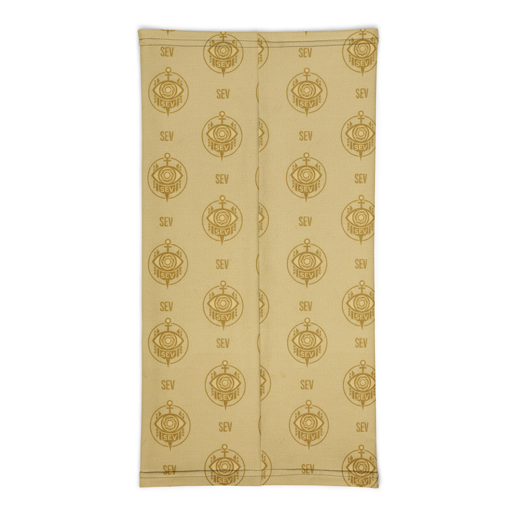 SEV GoldCream Monogram Neck Gaiter – Classic Gold Edition — alternate view 5 of 7