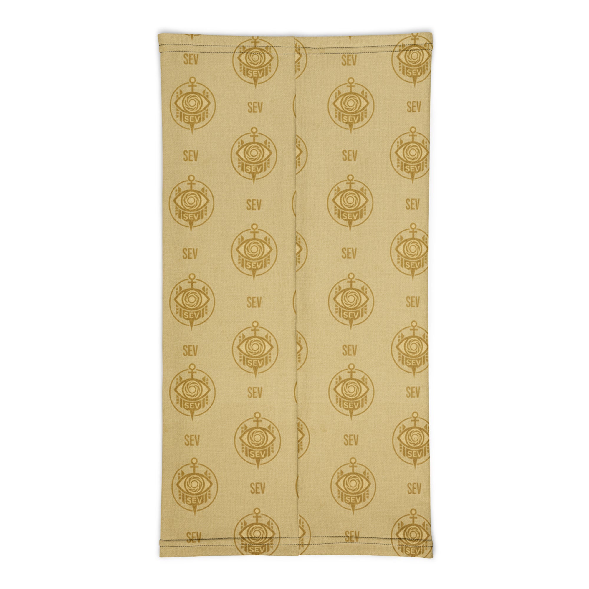 SEV GoldCream Monogram Neck Gaiter – Classic Gold Edition — alternate view 5 of 7
