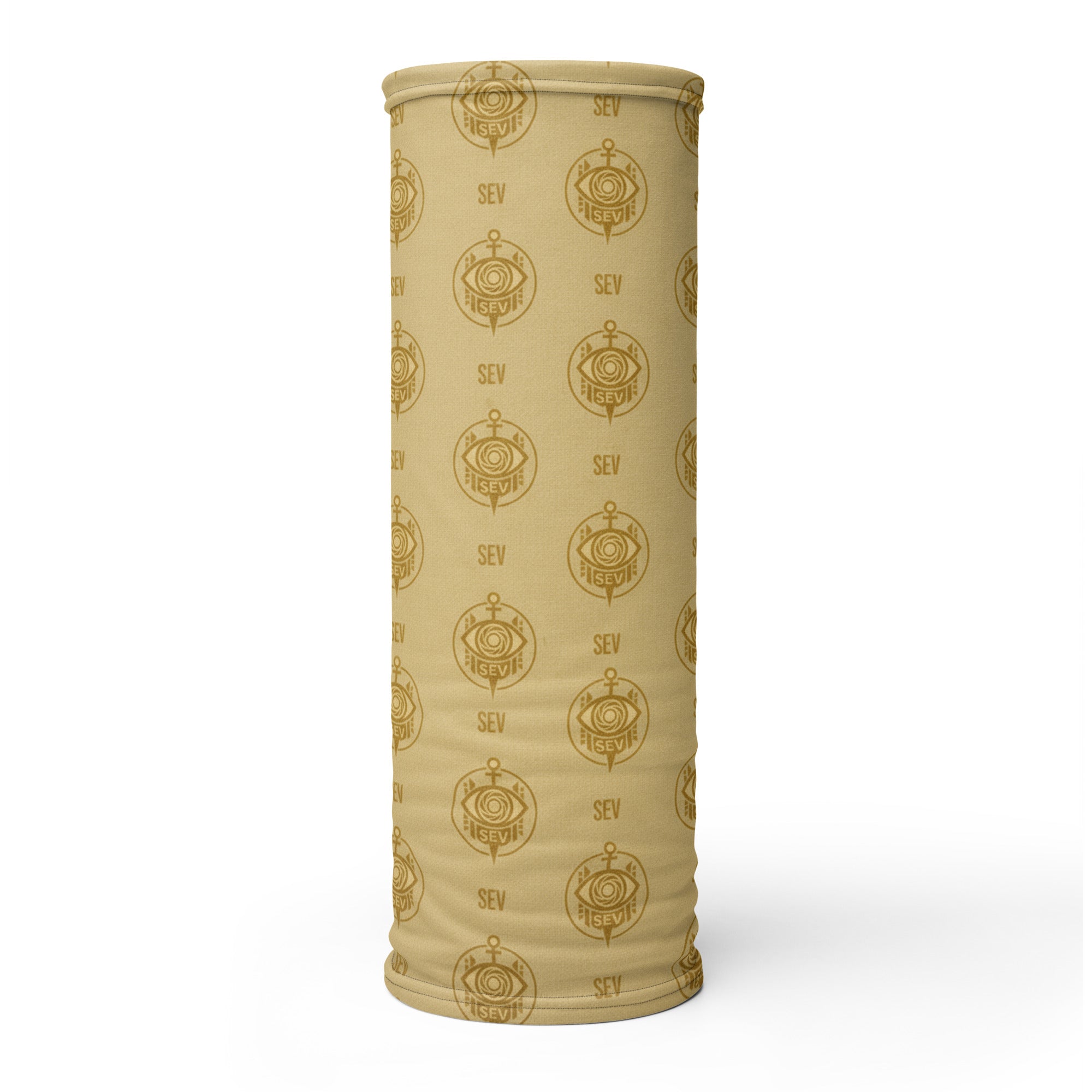 SEV GoldCream Monogram Neck Gaiter – Classic Gold Edition — alternate view 7 of 7