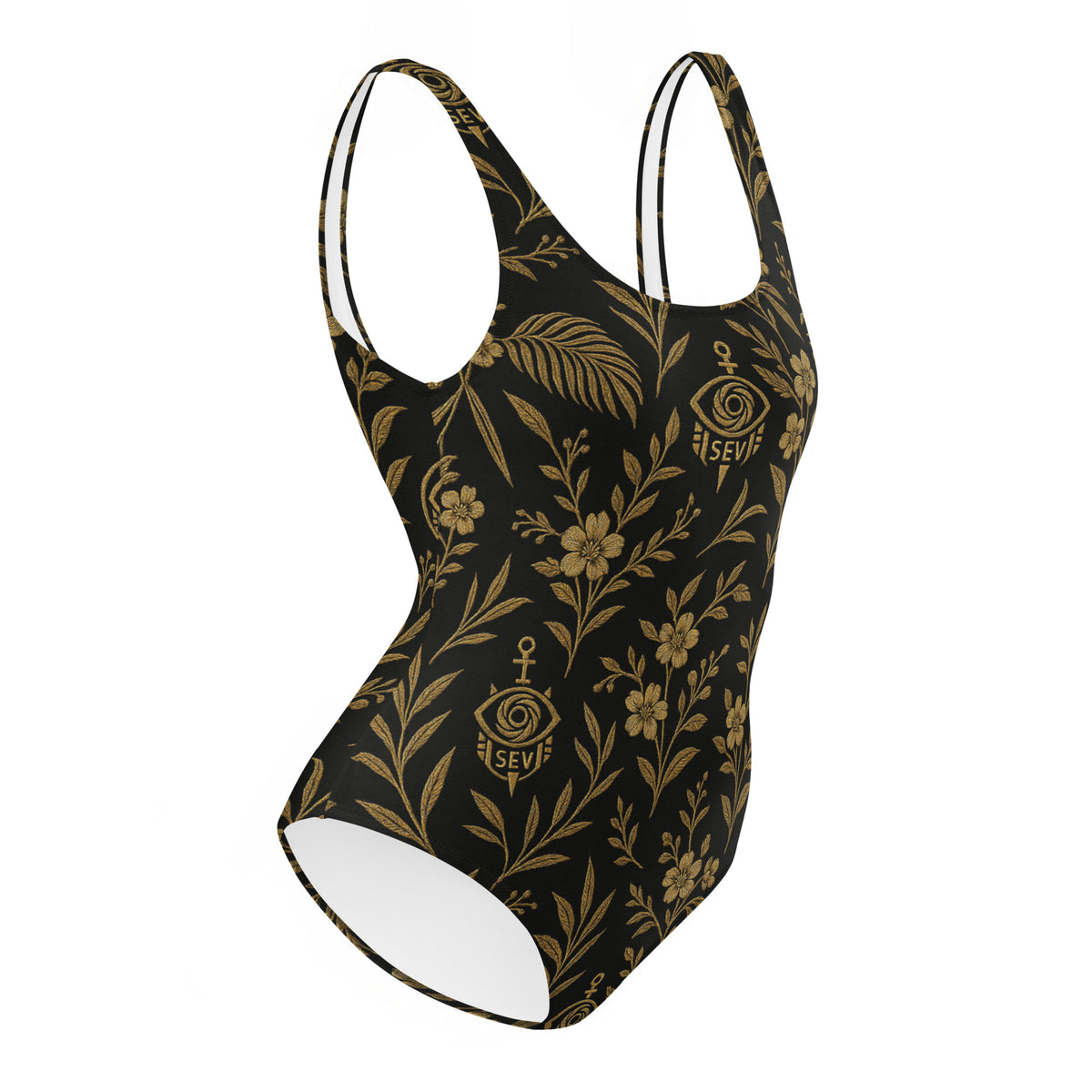 SEV True Noir Botanical One-Piece Swimsuit — product view 2