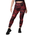 CRIMSON DOMINION LEGGINGS WITH POCKETS — SIGNATURE CAMOUFLAGE — alternate view 1 of 6