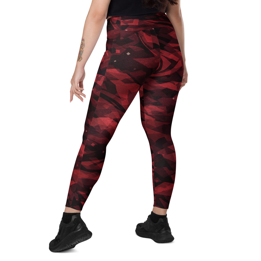 CRIMSON DOMINION LEGGINGS WITH POCKETS — SIGNATURE CAMOUFLAGE — alternate view 5 of 6
