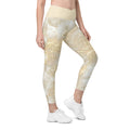 CHAMPAGNE LIGHT LEGGINGS WITH POCKETS — HIGH KEY CHAMPAGNE — alternate view 2 of 7