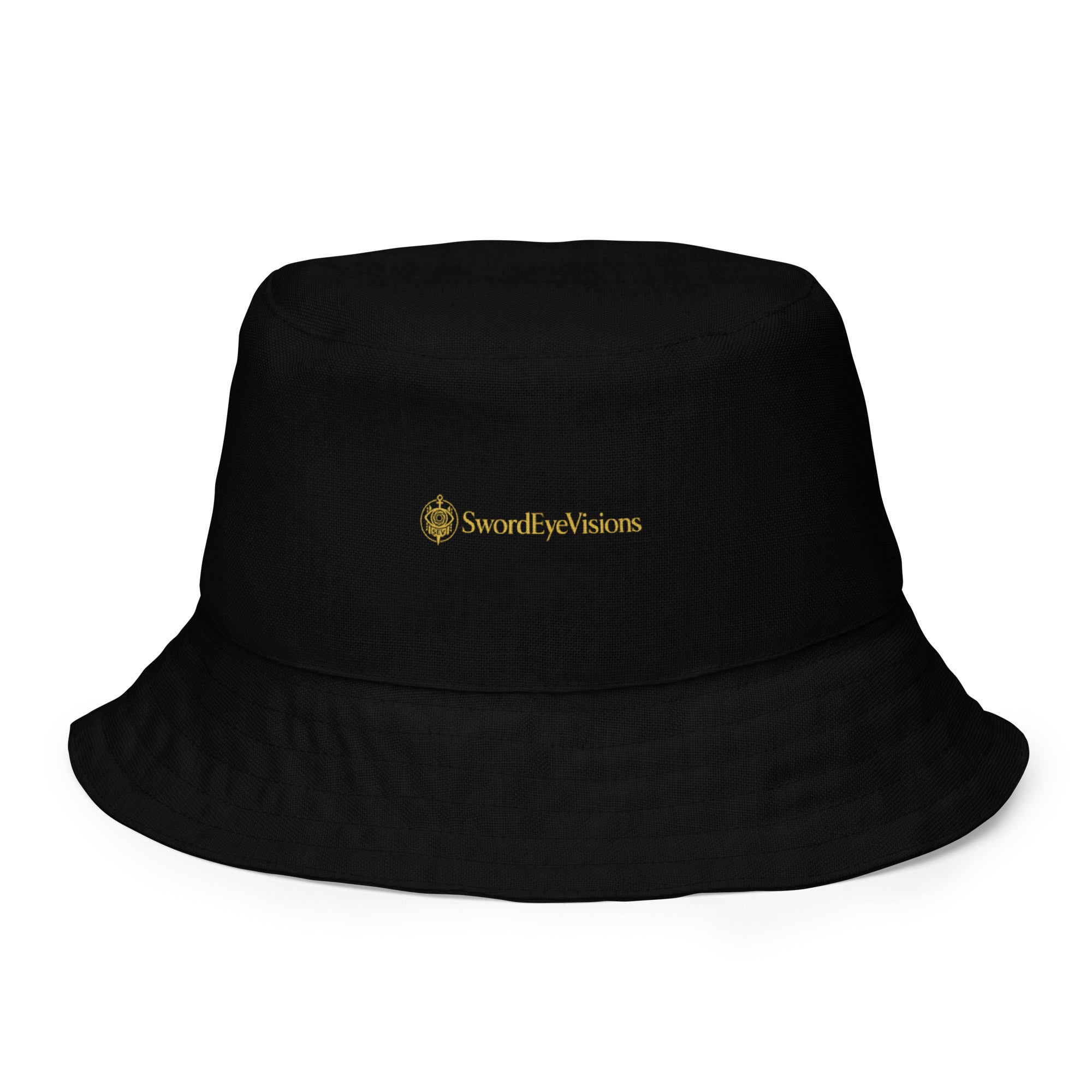 SEV BlackGold Luxe Reversible Bucket Hat — alternate view 6 of 6