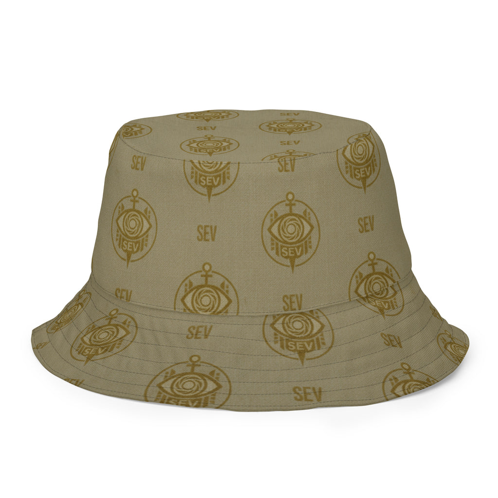 SEV GoldCream Noir Reversible Bucket Hat — alternate view 11 of 13