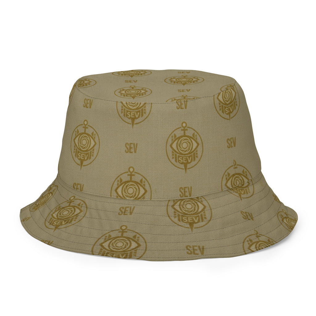 SEV GoldCream Noir Reversible Bucket Hat — alternate view 1 of 13