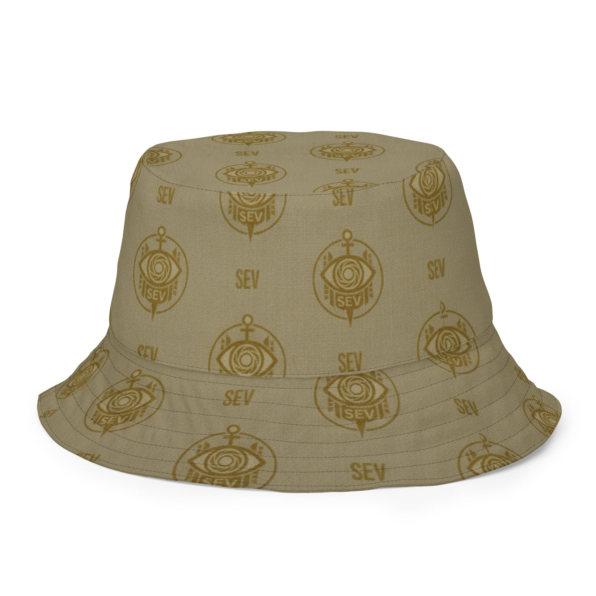 SEV GoldCream Noir Reversible Bucket Hat — alternate view 1 of 13