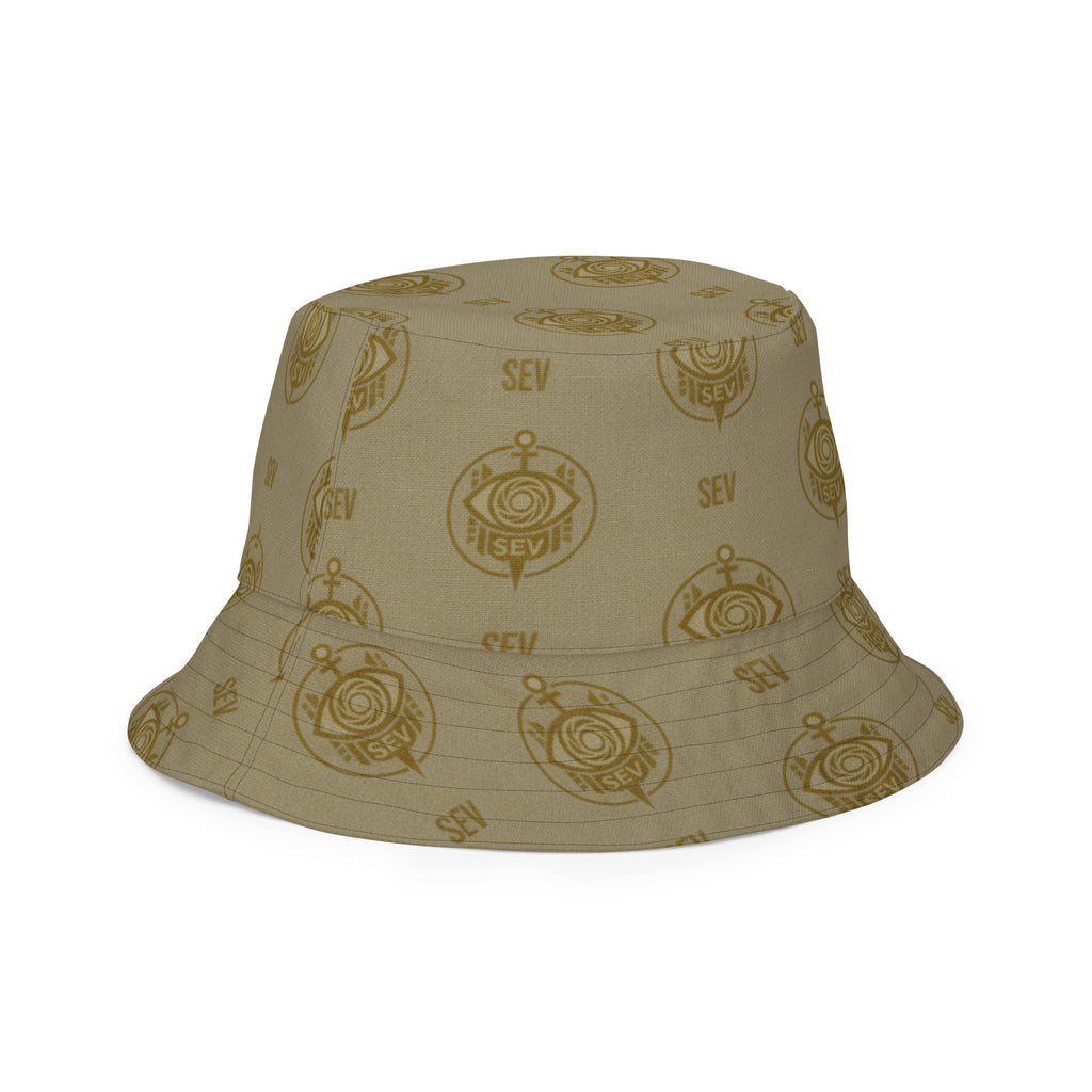 SEV GoldCream Noir Reversible Bucket Hat — alternate view 3 of 13