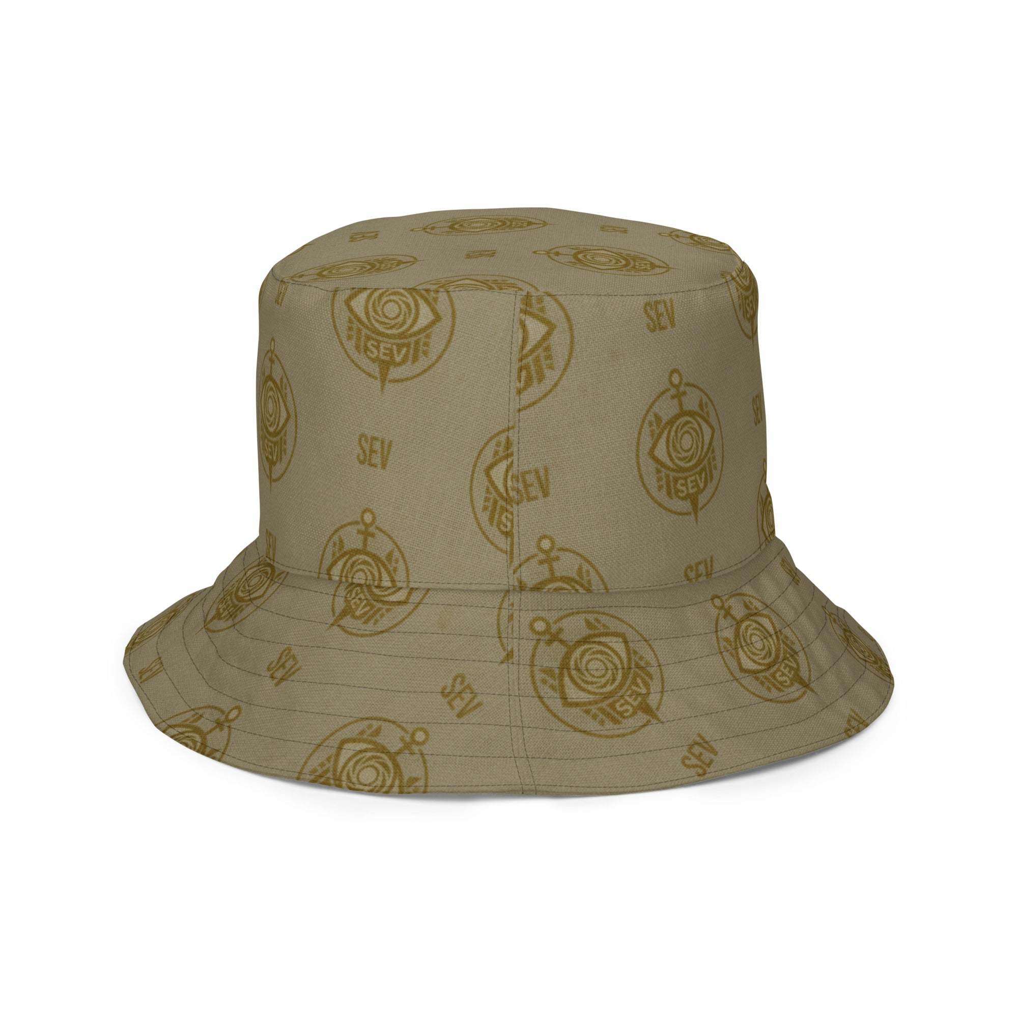 SEV GoldCream Noir Reversible Bucket Hat — alternate view 13 of 13