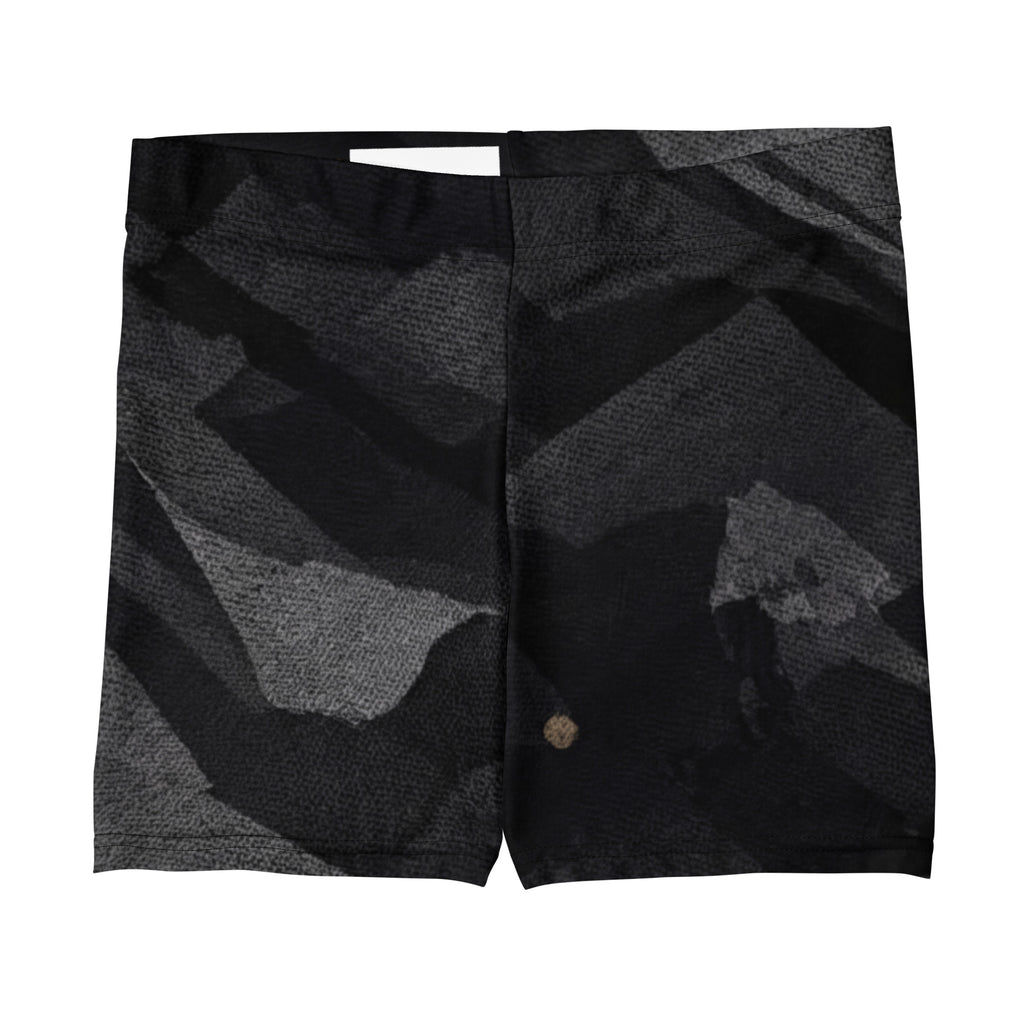 SEV Noir Obsidian Active Shorts — front view