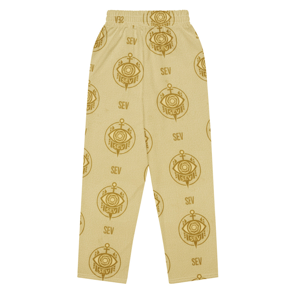 SEV GoldCream Monogram Joggers — Recycled Edition — alternate view 5 of 5