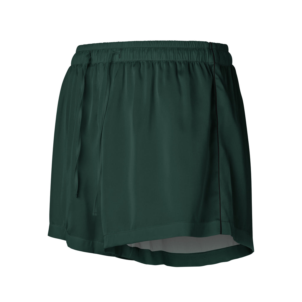 SEV Luxury Emerald Lounge Shorts — front view