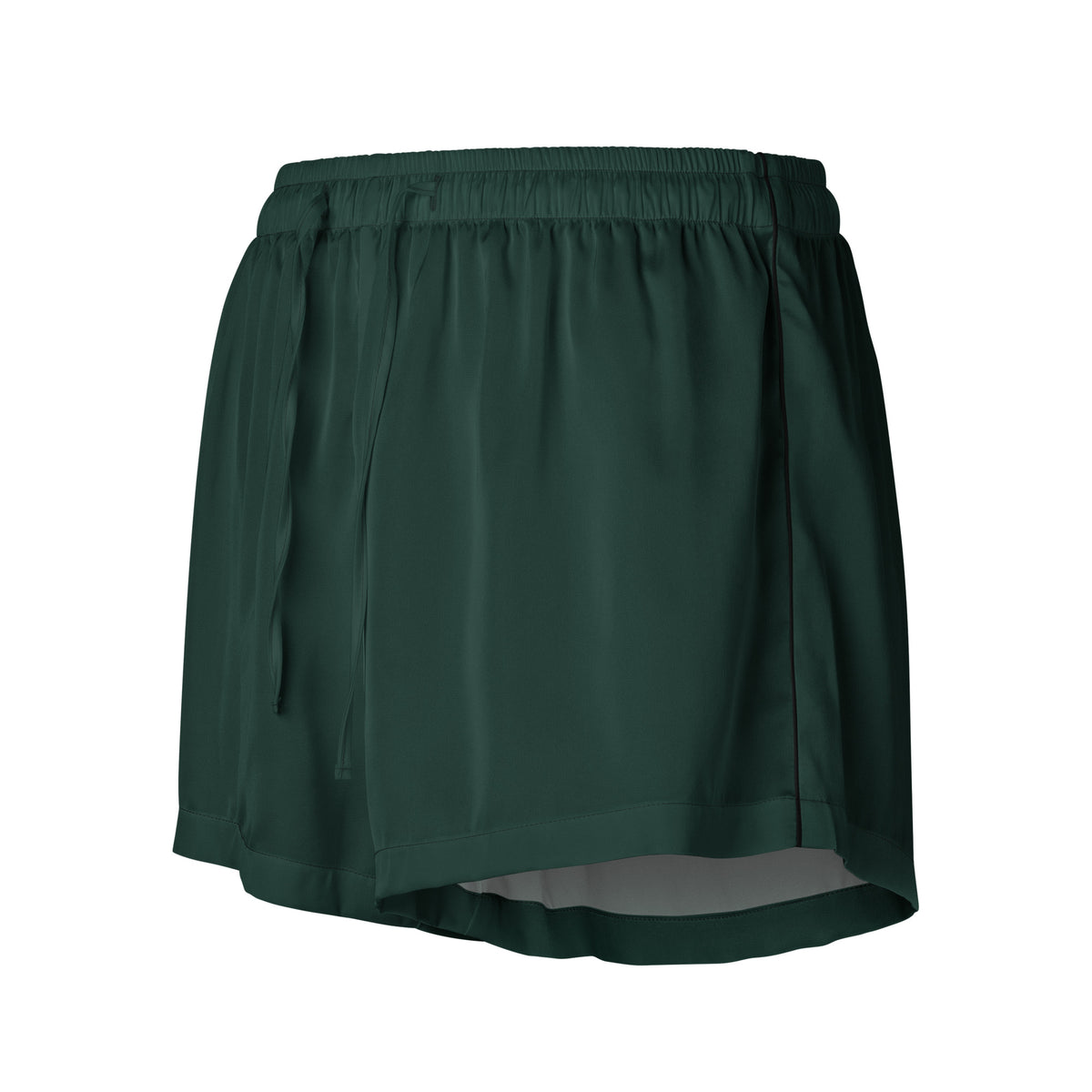SEV Luxury Emerald Lounge Shorts — front view