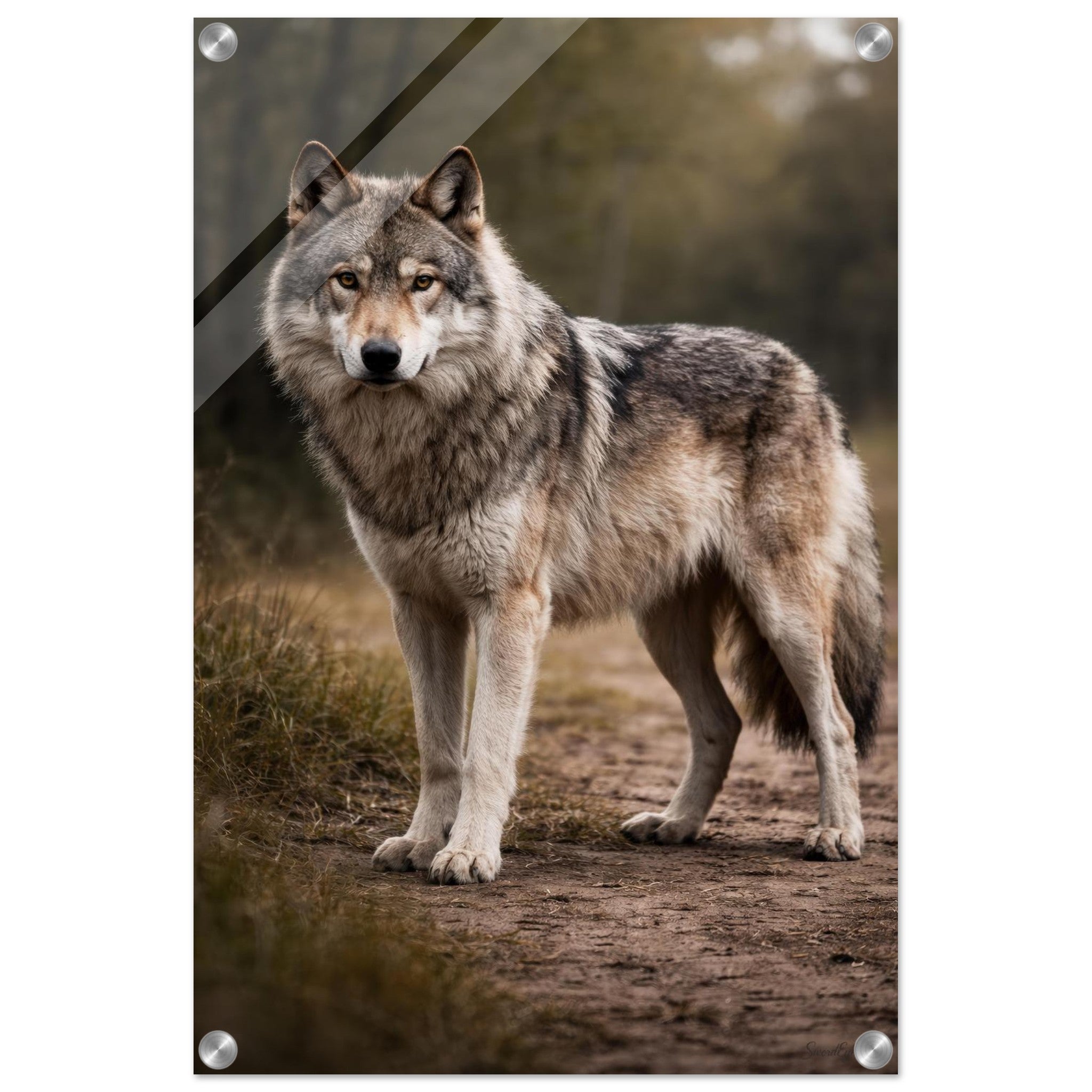 The Wolf — Acrylic Gallery Print — alternate view 2 of 7