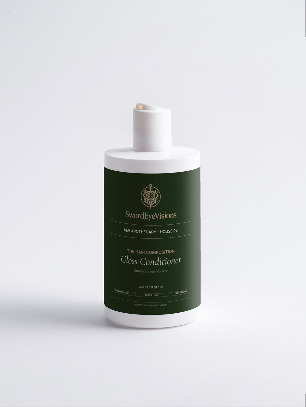 Gloss Conditioner, Smoky Green Vetiver - SEV Apothecary — alternate view 2 of 5