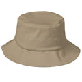 SEV Crest Wordmark Embroidered Bucket Hat — NoirTone — Khaki — alternate view 1 of 1