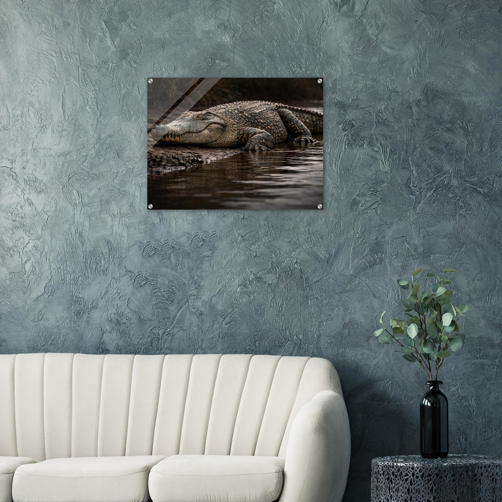 The Crocodile - Acrylic Gallery Print — alternate view 8 of 8