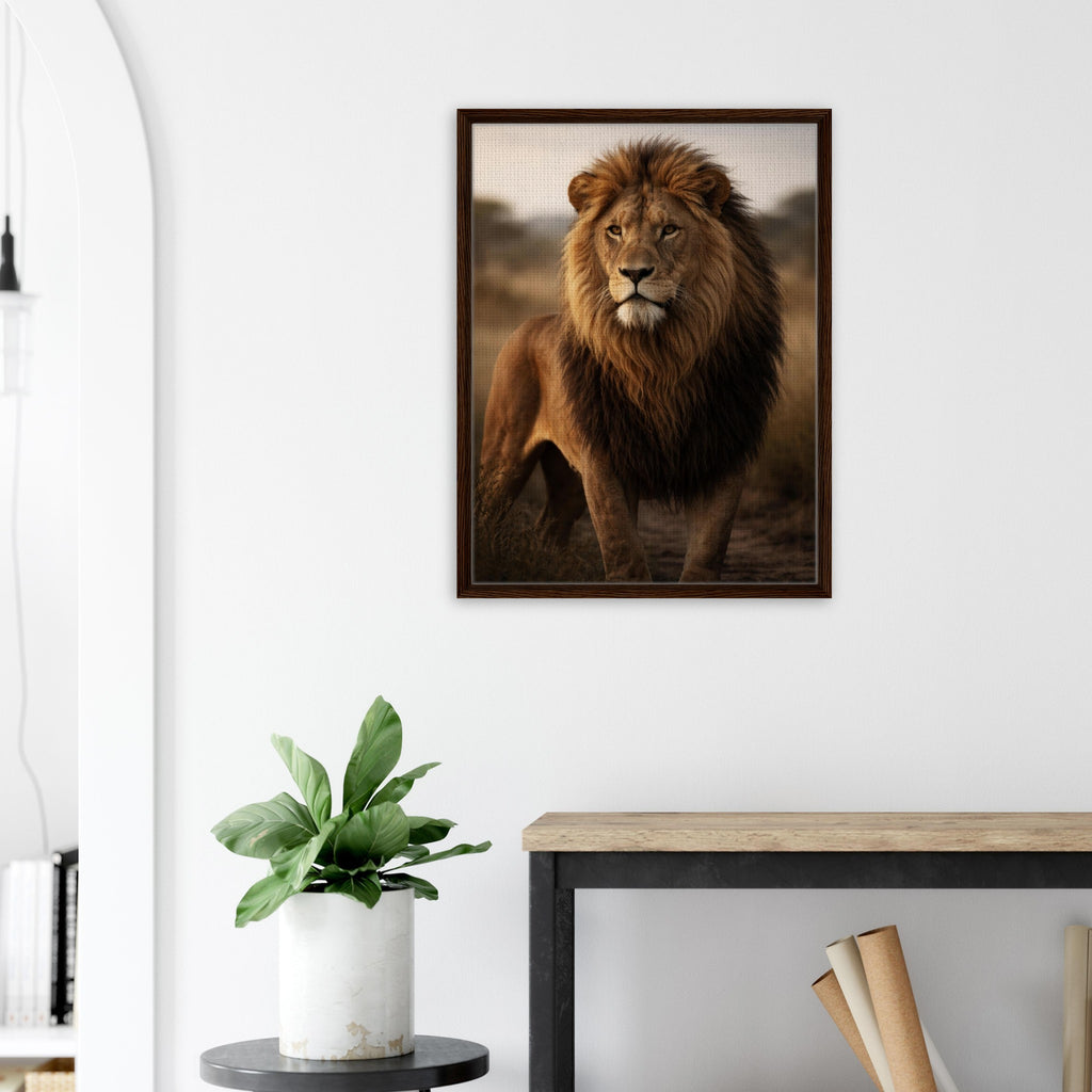 The Lion – Framed Canvas Edition — alternate view 5 of 6