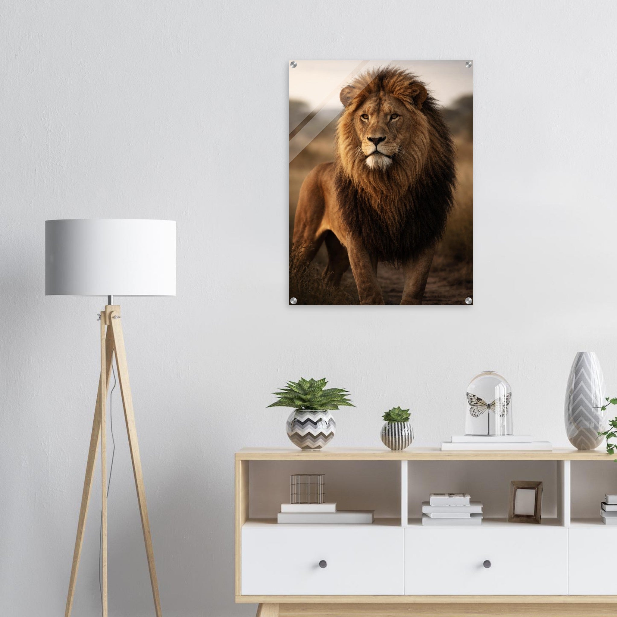 The Lion — Acrylic Gallery Print — alternate view 5 of 7