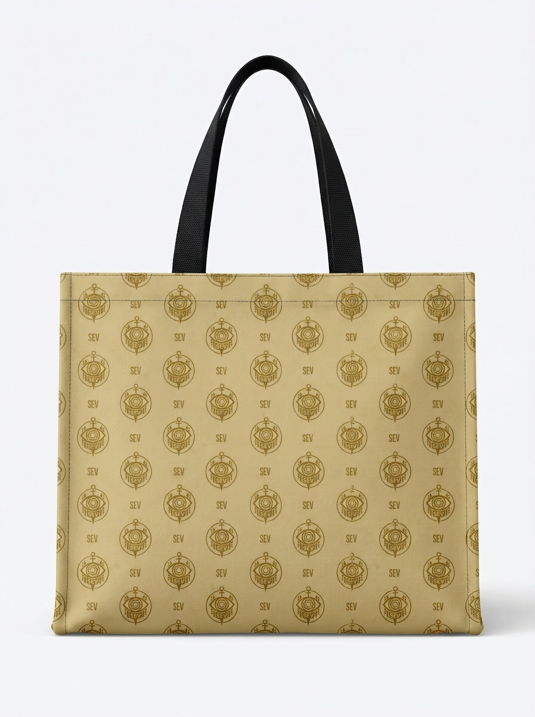 SEV GoldCream Monogram Tote Bag – Light Gold Edition — alternate view 1 of 12