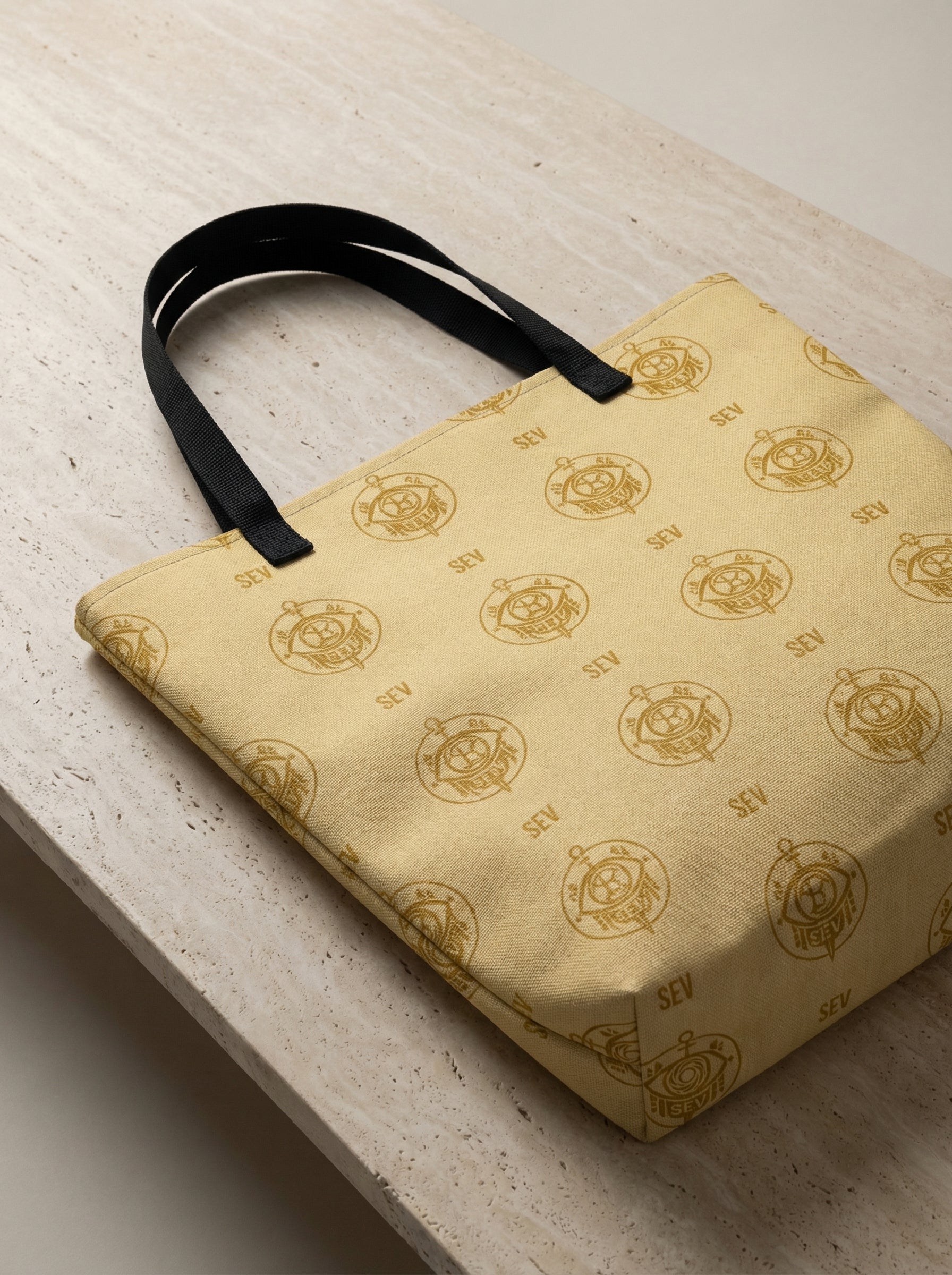 SEV GoldCream Monogram Tote Bag – Light Gold Edition — alternate view 3 of 12