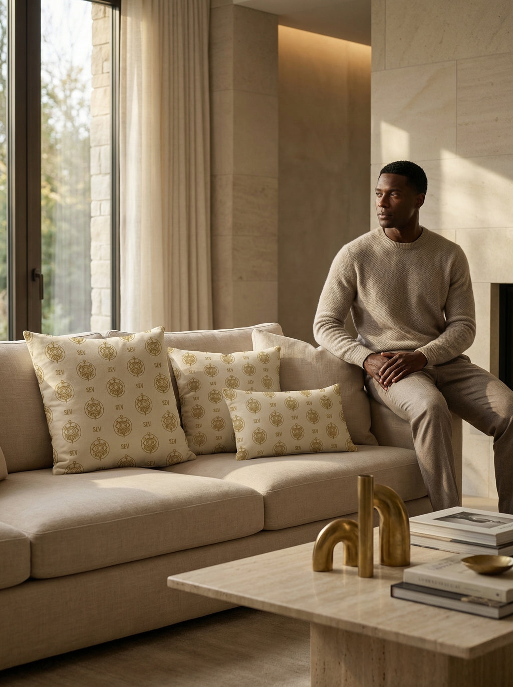 SEV GoldCream Capsule Basic Pillow — alternate view 2 of 12