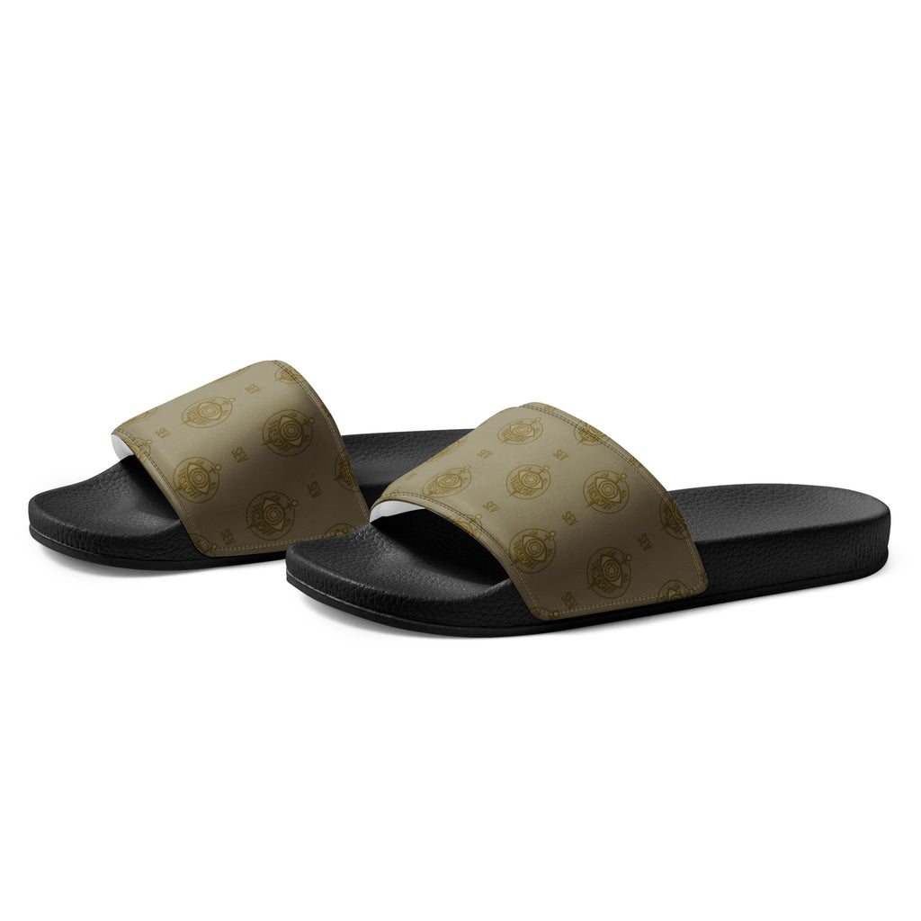 SEV GoldCream Monogram Men’s Slides — alternate view 3 of 8