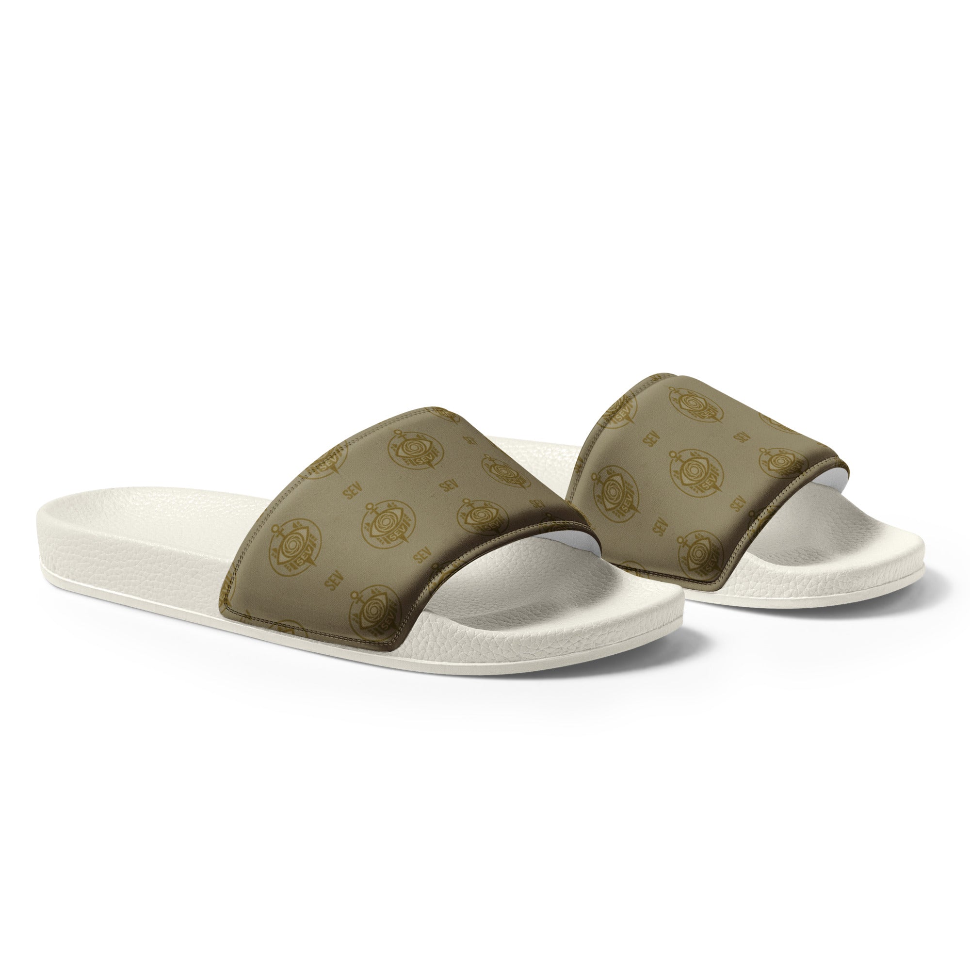 SEV GoldCream Monogram Men’s Slides — alternate view 8 of 8