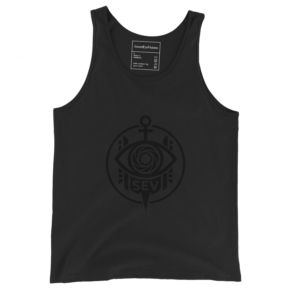 SEV Black Tonal Crest Tank — alternate view 3 of 4