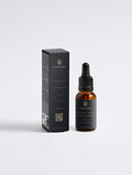 SEV Apothecary Softening Beard Oil 20 ml bottle with Grooming Composition carton