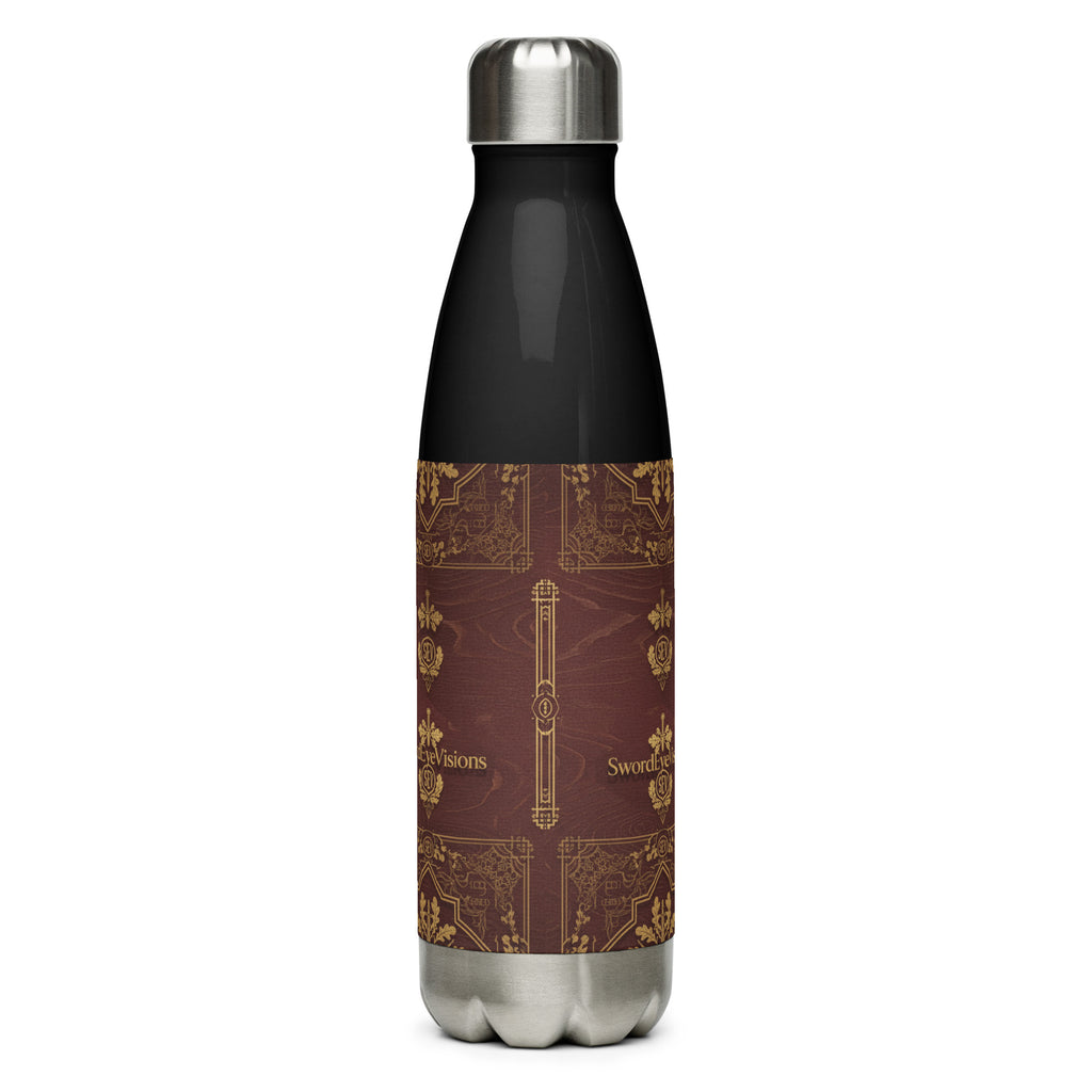 SEV STAINLESS STEEL WATER BOTTLE — IMPERIAL BURGUNDY GOLD — alternate view 7 of 9