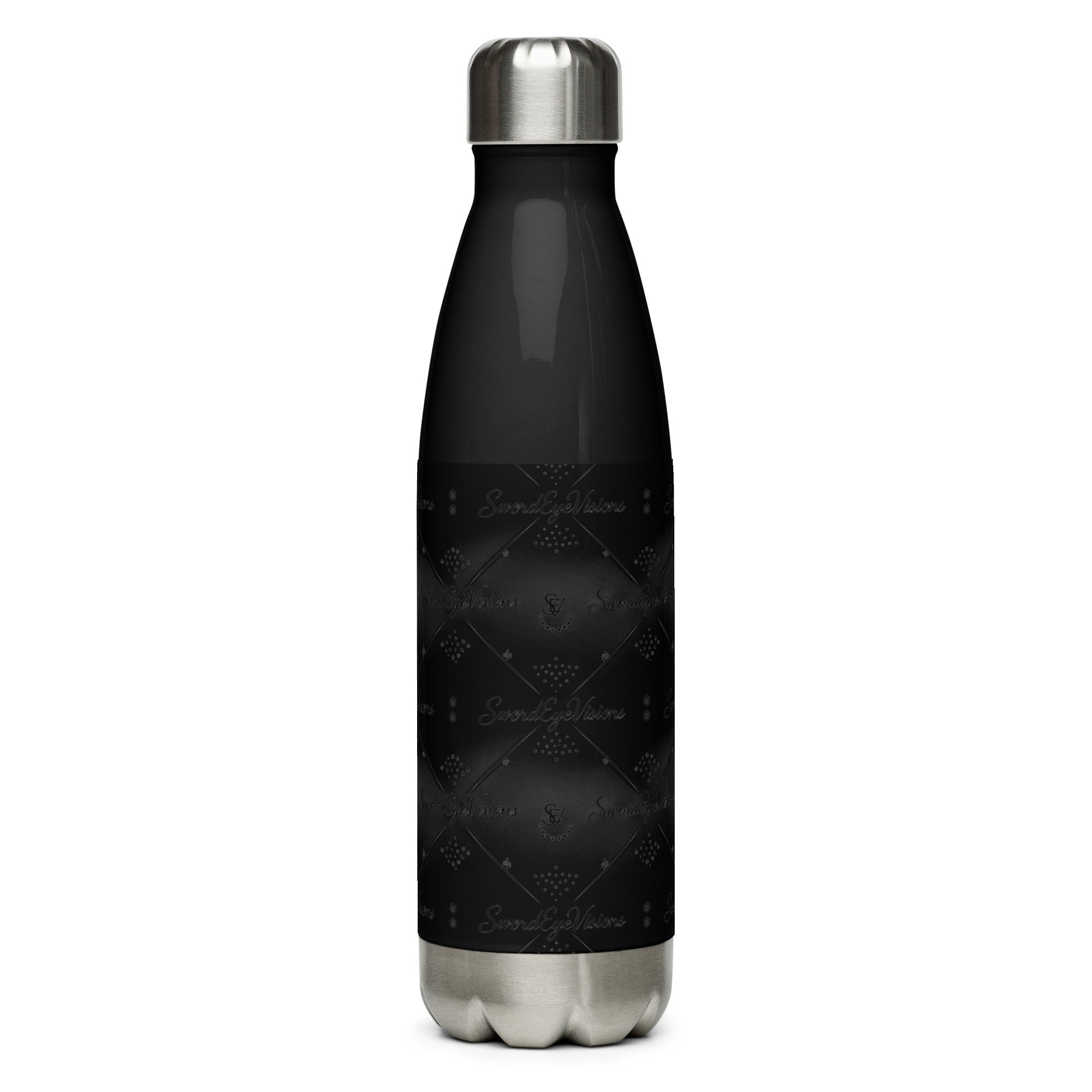 SEV STAINLESS STEEL WATER BOTTLE — NOIR MIDNIGHT — alternate view 6 of 9