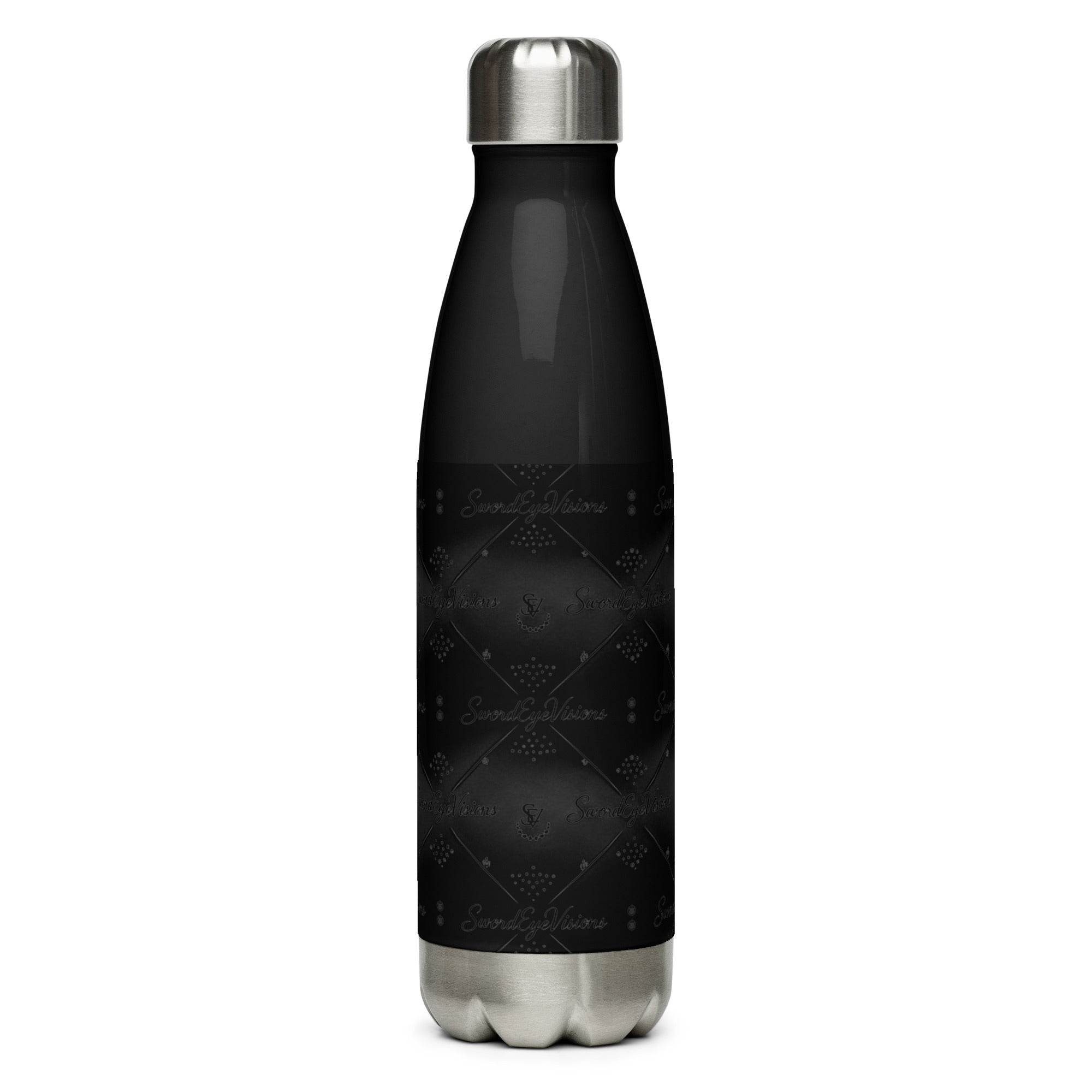 SEV STAINLESS STEEL WATER BOTTLE — NOIR MIDNIGHT — alternate view 4 of 9