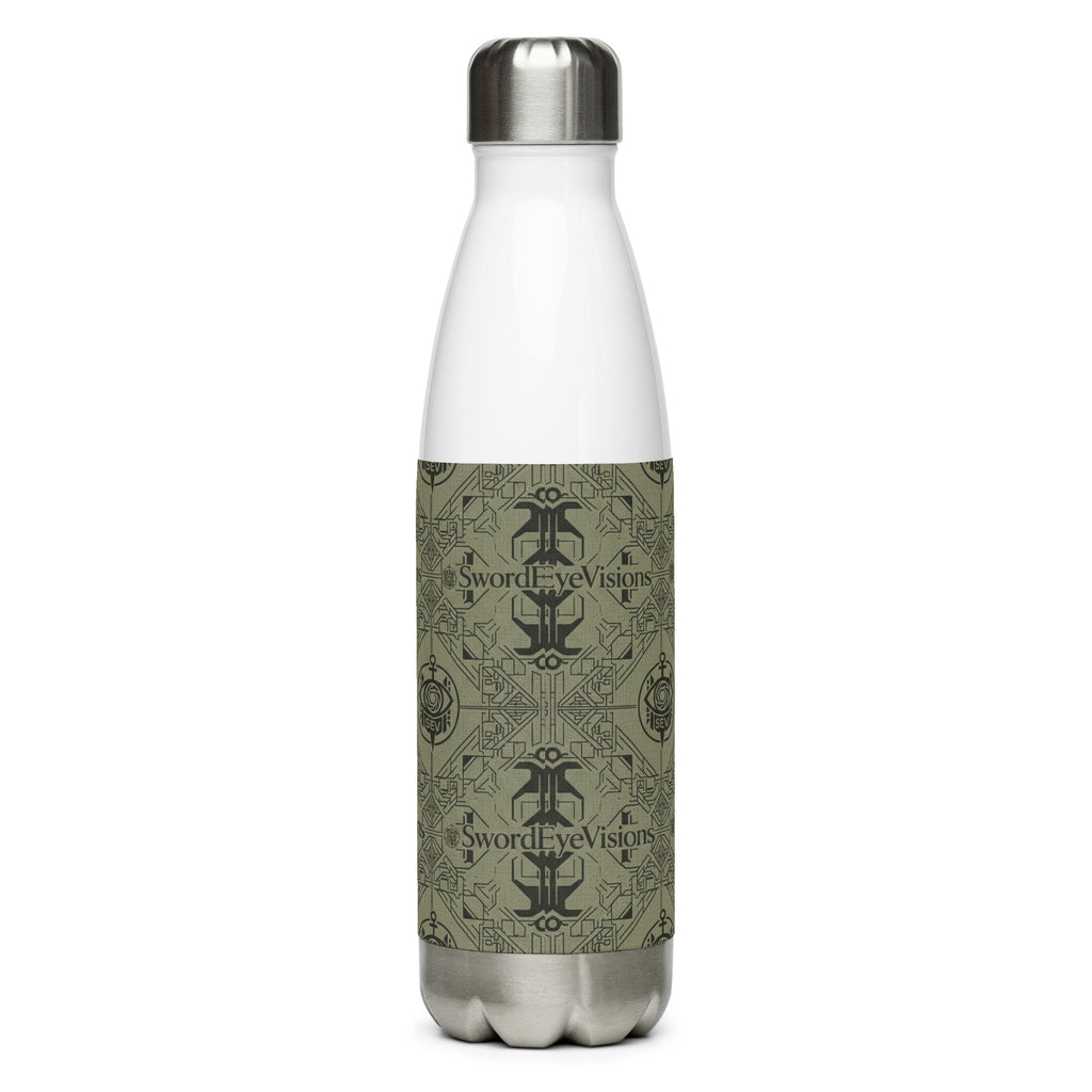 SEV STAINLESS STEEL WATER BOTTLE — UTILITY OLIVE NOIR — alternate view 9 of 9