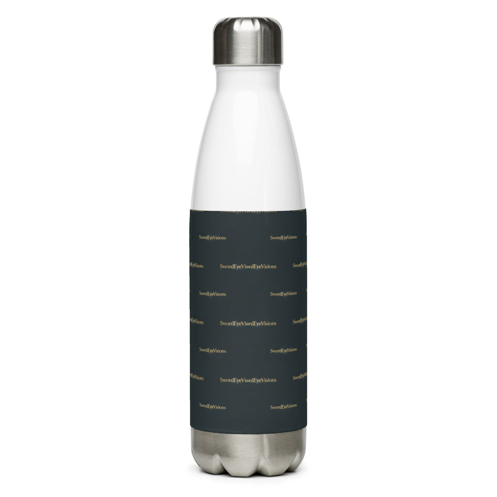 SEV STAINLESS STEEL WATER BOTTLE — NOIR GRAPHITE GOLD — alternate view 9 of 9