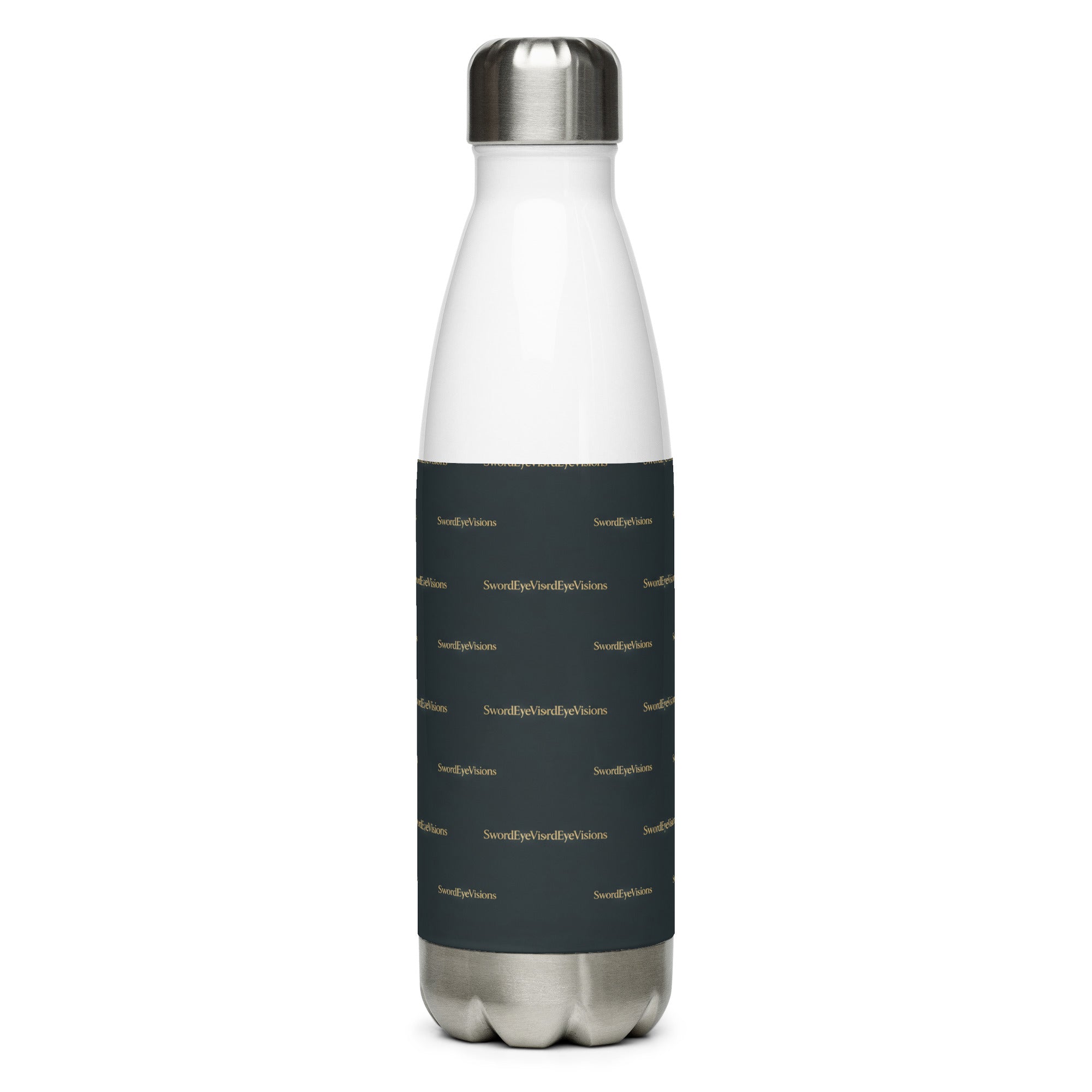SEV STAINLESS STEEL WATER BOTTLE — NOIR GRAPHITE GOLD — alternate view 9 of 9